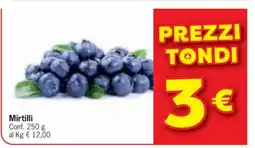 Eurospar Mirtilli offerta