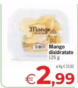 Eurospar MANGO DISIDRATATO offerta