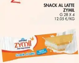 èccoMI Snack al latte Zymil offerta