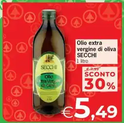 Eurospar Olio extra vergine di oliva SECCHI offerta