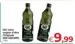 Eurospar Olio extra vergine d'oliva l'Originale SAN GIULIANO offerta
