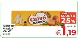 Eurospar Maionese Classica Calvé offerta