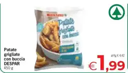 Eurospar Patate grigliate con buccia DESPAR offerta
