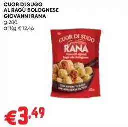 Pam Cuor di sugo al ragù bolognese Giovanni Rana offerta