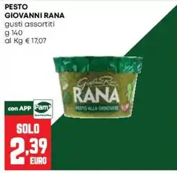 Pam Pesto Giovanni Rana offerta