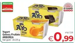 Eurospar Yogurt Goloso/Frullato ARBOREA offerta