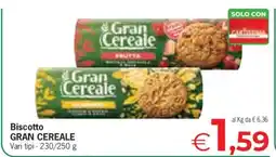 Eurospar Biscotto GRAN CEREALE offerta