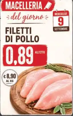 èccoMI Filetti di pollo offerta