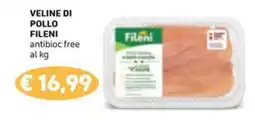 èccoMI Veline di pollo Fileni offerta