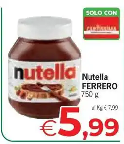 Eurospar Nutella offerta