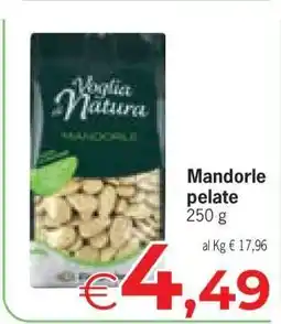 Eurospar MANDORLE PELATE offerta