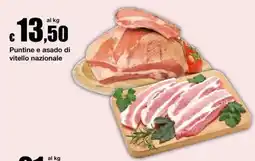 Sì con te Market Puntine e asado di vitello nazionale offerta