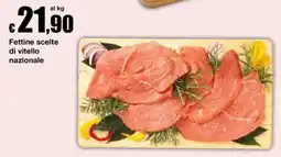 Sì con te Market Fettine scelte di vitello nazionale offerta