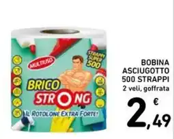 Spazio Conad Brico Strong rotolone asciugatutto offerta