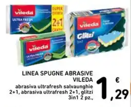 Spazio Conad Spugne abrasive Vileda offerta