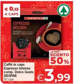 Eurospar Caffè in caps offerta