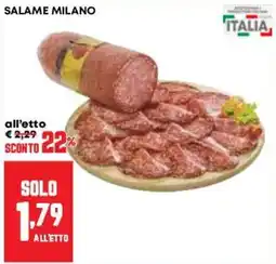 Pam Salame Milano offerta
