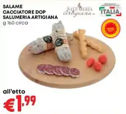 Pam Salame Cacciatore DOP Salumeria Artigiana offerta