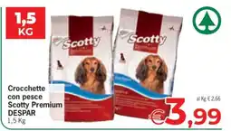 Eurospar Crocchette con pesce Scotty Premium DESPAR offerta