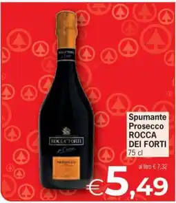Eurospar Spumante Prosecco ROCCA DEI FORTI offerta
