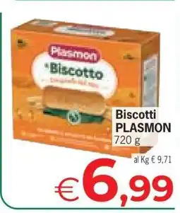 Eurospar Biscotti Plasmon offerta