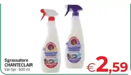 Eurospar Sgrassatore Chanteclair offerta
