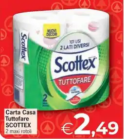 Eurospar Carta Casa Tuttocare SCOTTEX offerta