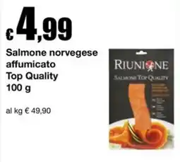 Sì con te Market Salmone norvegese affumicato Riunione offerta