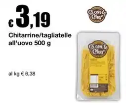 Sì con te Market Chitarrine/tagliatelle all'uovo Qi con le Chef offerta