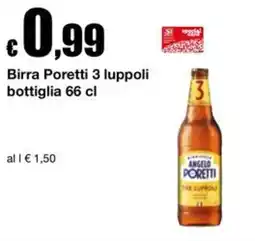 Sì con te Market Birra Poretti 3 luppoli offerta