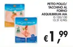 èccoMI Petto pollo/tacchino al forno Aequilibrium AIA offerta