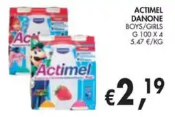 èccoMI Actimel Danone offerta
