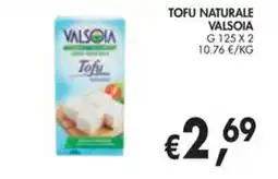 èccoMI Tofu naturale Valsoia offerta