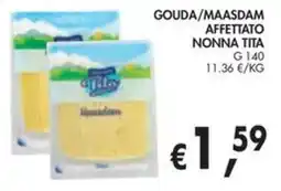 èccoMI Gouda/Maasdam affettato Nonna Tita offerta