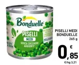 Spazio Conad Piselli medi Bonduelle offerta