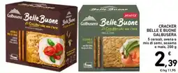 Spazio Conad Cracker belle e buone galbusera offerta