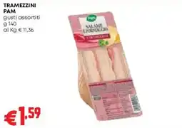 Pam Tramezzini Pam offerta
