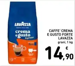 Spazio Conad Caffè crema e gusto forte Lavazza offerta