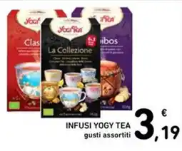 Spazio Conad Infusi Yogy Tea gusti assortiti offerta