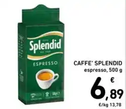 Spazio Conad Caffè Splendid espresso offerta