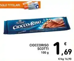 Spazio Conad Cioccoriso Scotti offerta