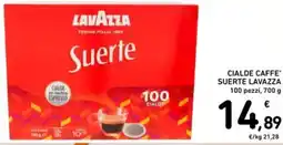 Spazio Conad Cialde caffè Suerte Lavazza offerta