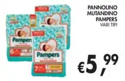 èccoMI Pannolino mutandino Pampers offerta