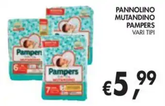 Pannolino mutandino Pampers