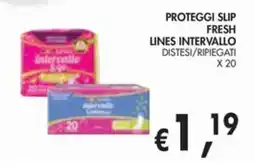 èccoMI Proteggi slip fresh lines intervallo offerta