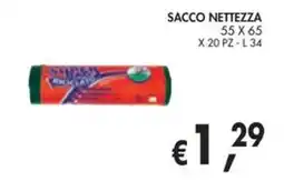 èccoMI Sacco nettezza offerta