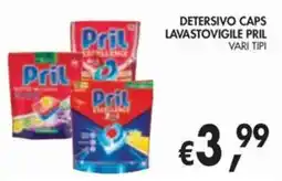 èccoMI Detersivo caps lavastoviglie Pril offerta