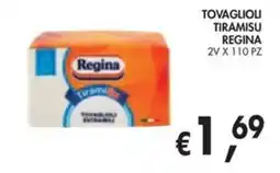èccoMI Tovaglioli tiramisu regina offerta