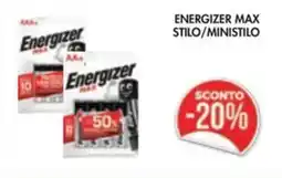 èccoMI Energizer Max Stilo/Ministilo offerta