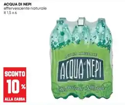 Pam Acqua di Nepi effervescente naturale offerta